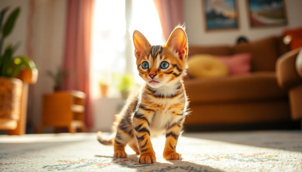 Find adorable Bengal Kittens for Sale showcasing their playful nature and stunning patterns.