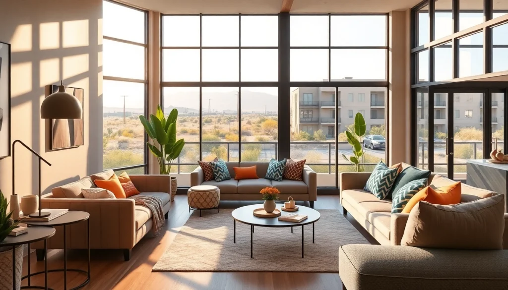 Discover modern apartments in El Mirage with inviting design and natural light