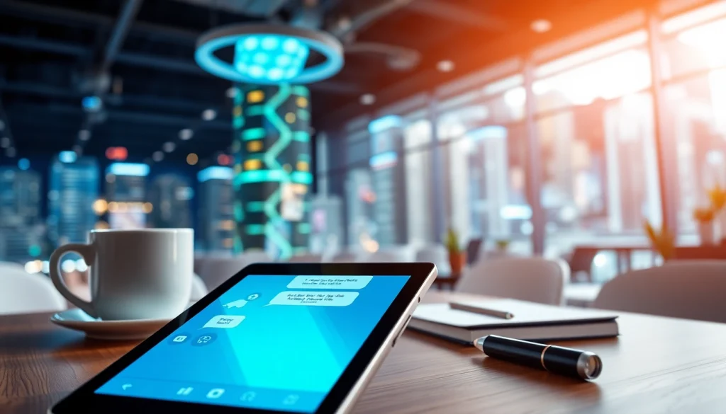 Engage in an ai chat no filter experience with a vibrant interface showcasing user-friendly features.