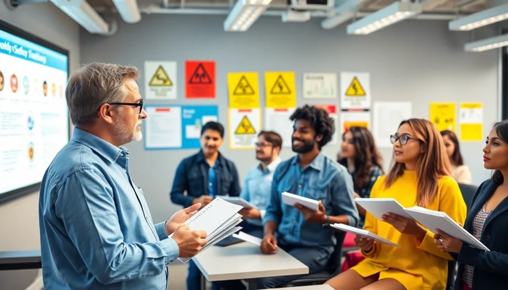 Empower employees with effective Safety Training Programs through engaging classroom sessions.