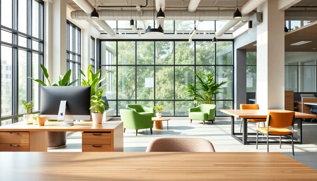 Discover an appealing office space for rent in Bangalore with modern decor and ample natural light.