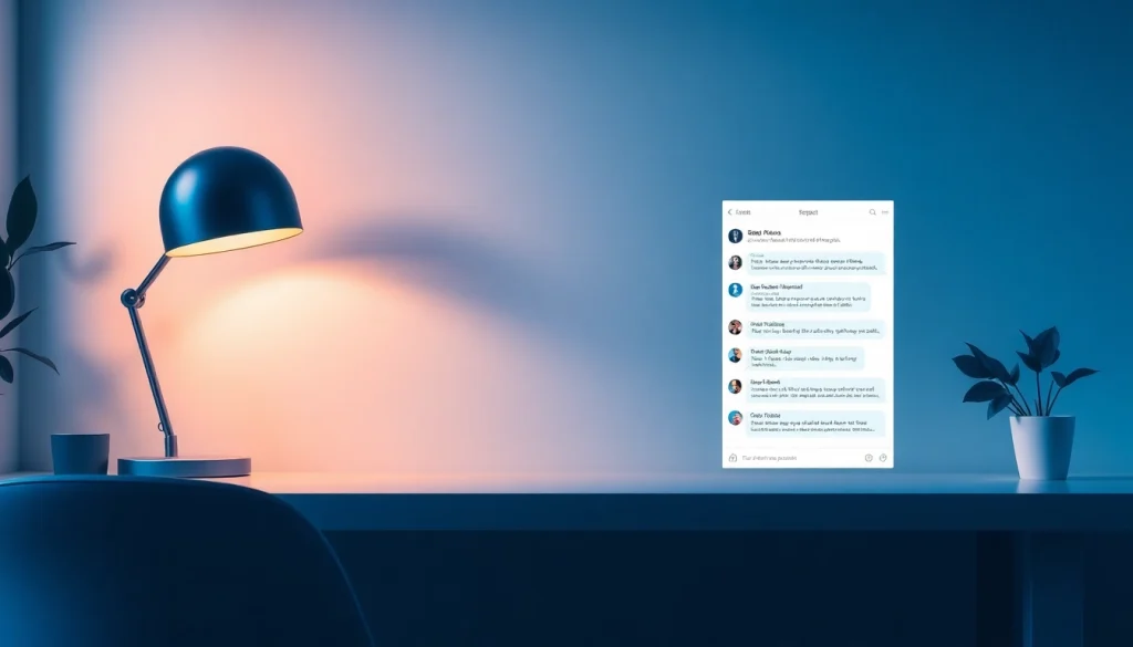 Interact with the sleek Telegram電腦版 desktop interface for seamless communications.