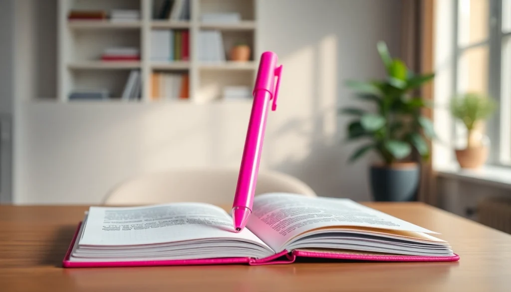 Boost Your Productivity with the Perfect Pink Highlighter Pen
