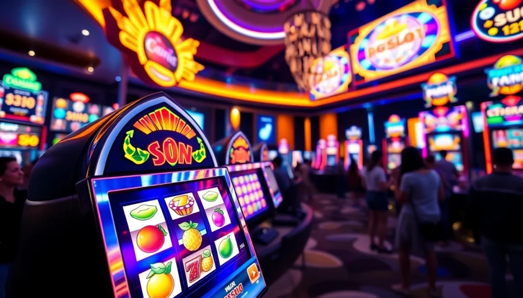 Experience thrilling pgslot games in a lively digital casino atmosphere.