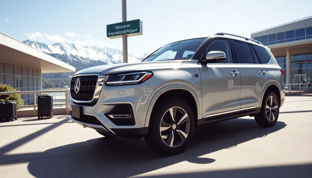 YVR to whistler car service offering luxurious transportation from Vancouver to Whistler mountains.