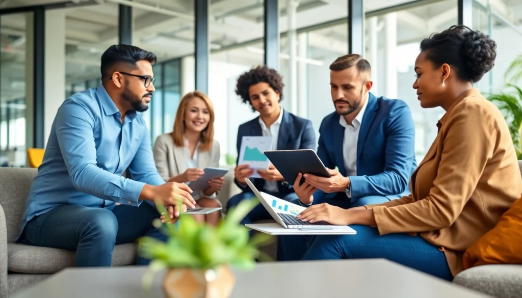 Analyze competitive intelligence data during a professional business meeting.
