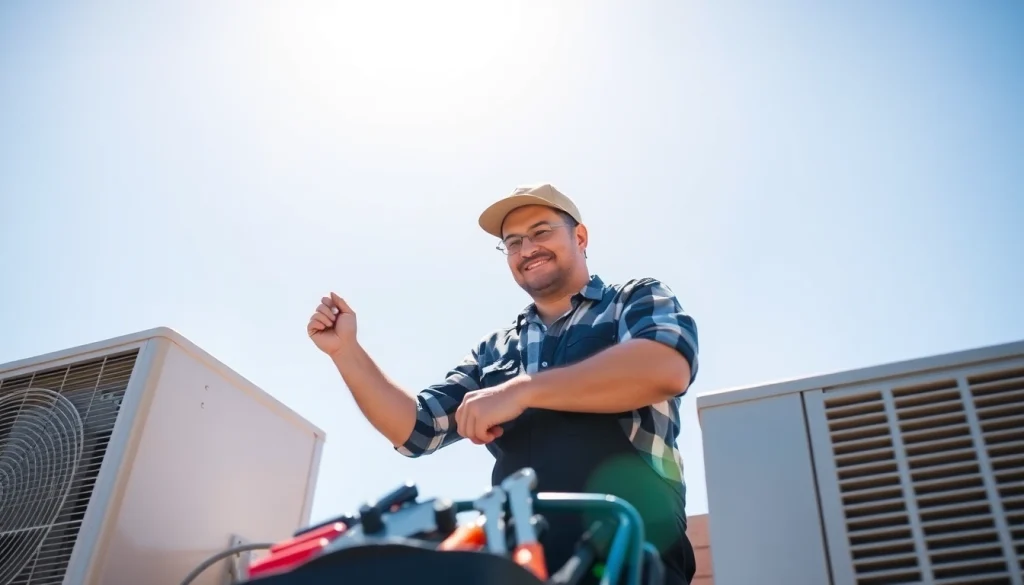Expert HVAC technician performing ac repair in Phoenix, AZ, showcasing professionalism and reliability.