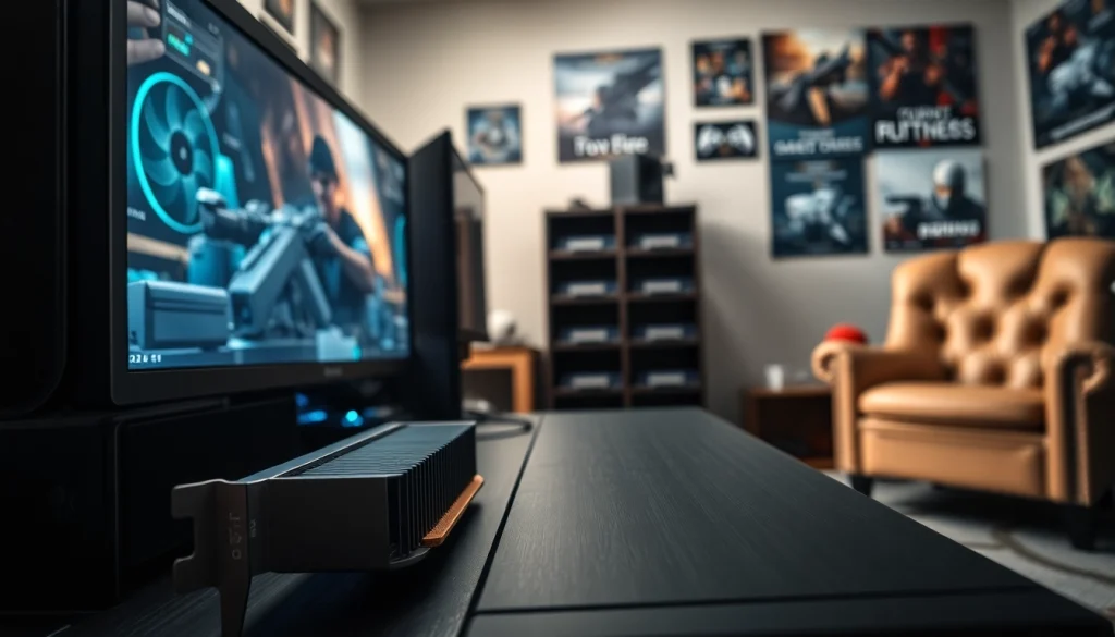 Player engaging in gaming with dma cheats using a dual-PC setup and DMA hardware.