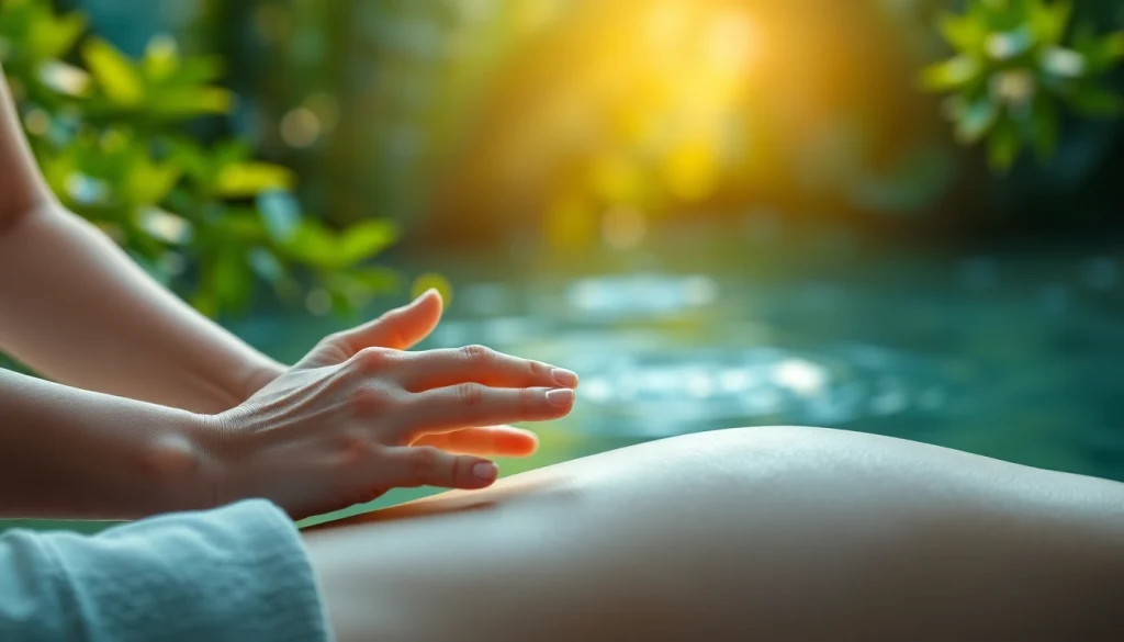 Experience energy healing at lovehealingexpansion.ca with a peaceful Reiki session in nature.