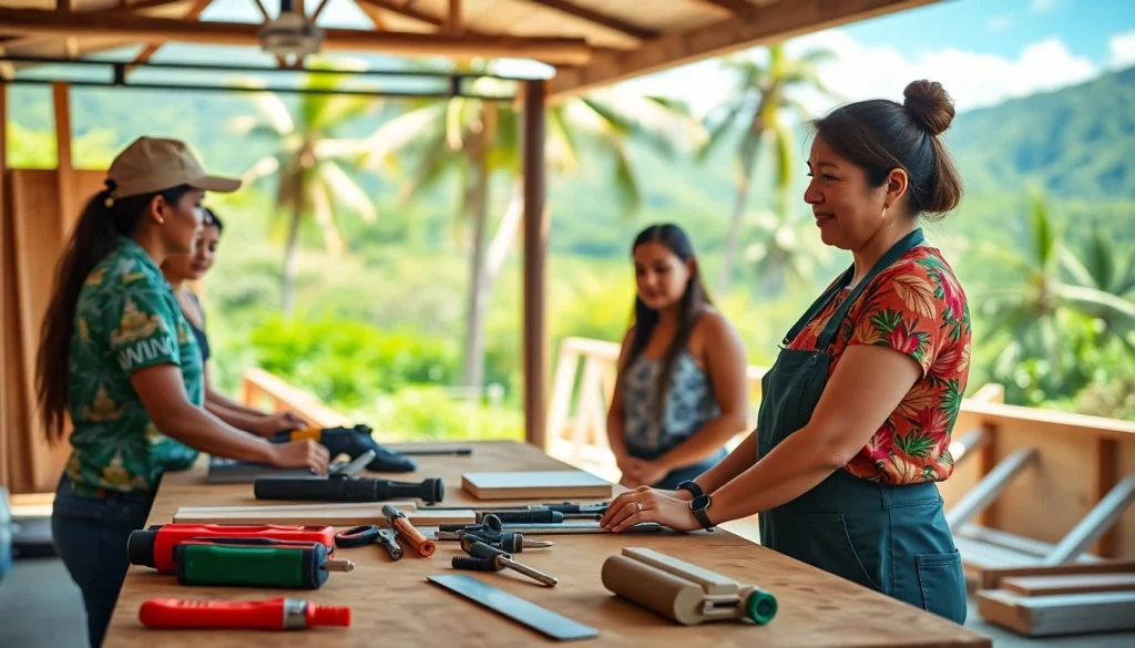 Explore hands-on training at trade schools in Hawaii with engaging instructors and lush landscapes.