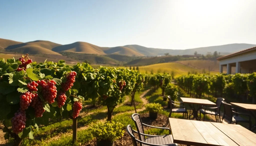 Tour guests savoring exquisite wines among the scenic Clarksburg wineries.