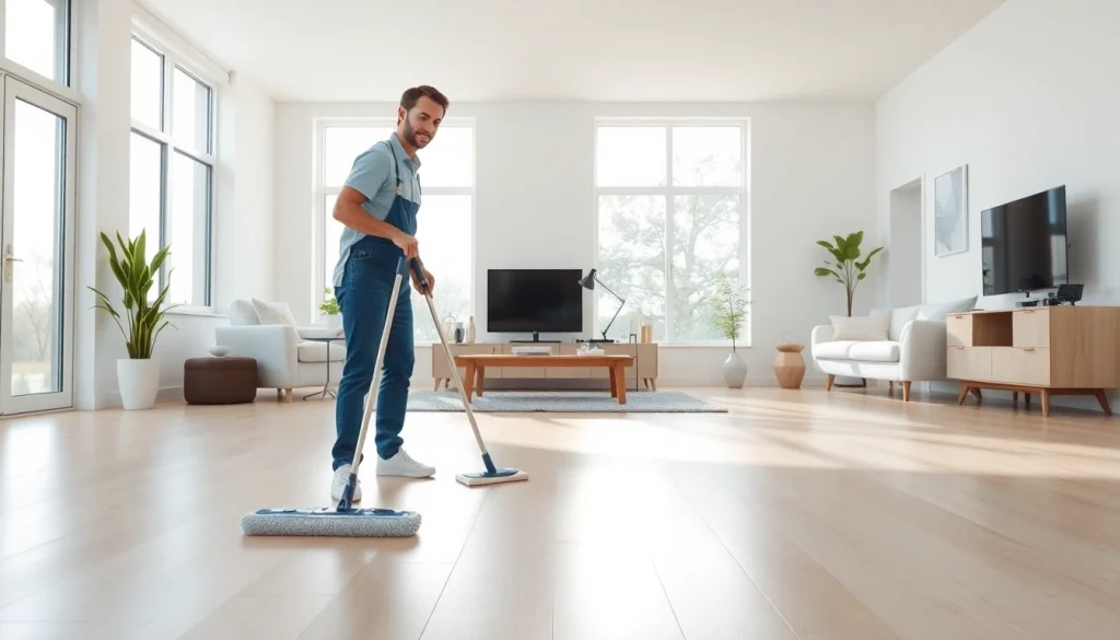 Enhancing spaces with expert Bond cleaning Logan service in a bright room.
