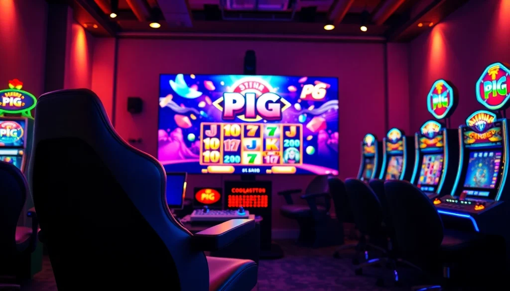 เล่น pg slot ในบรรยากาศการเล่นเกมที่น่าตื่นเต้นและสดใส