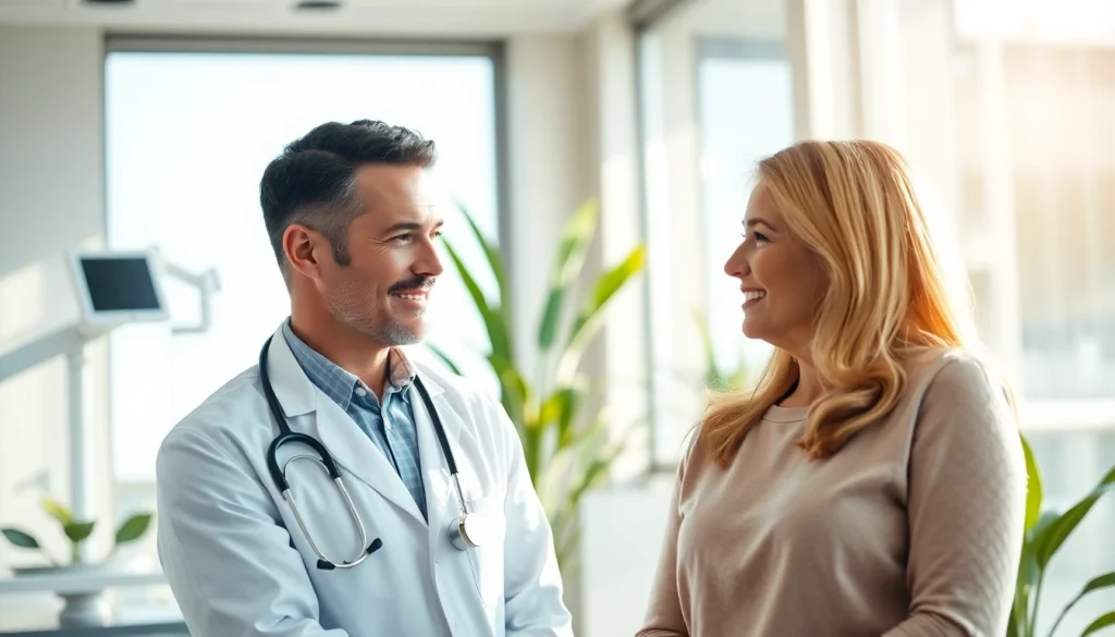 Las Vegas concierge doctors providing personalized healthcare in a modern setting.