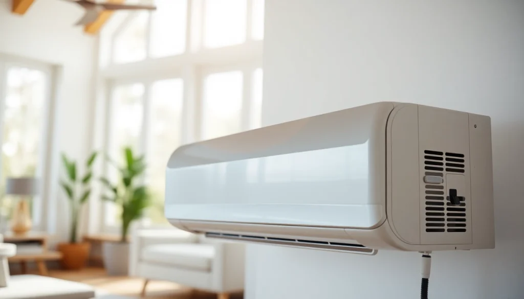 Install an O General Ac in a stylish modern home to enhance cooling efficiency.
