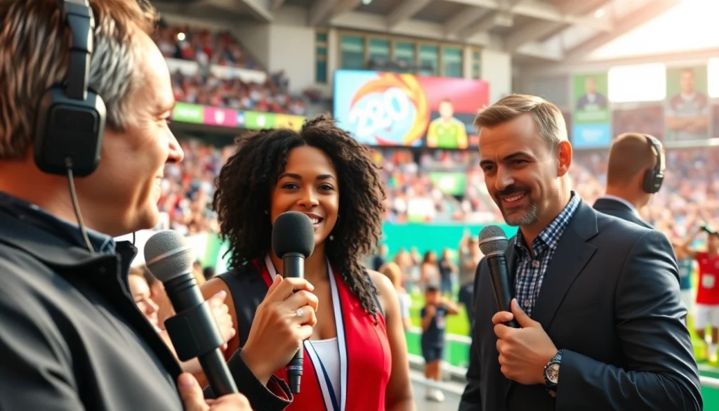 Capture lively moments from dailysport.co.uk featuring sports reporters and athletes.