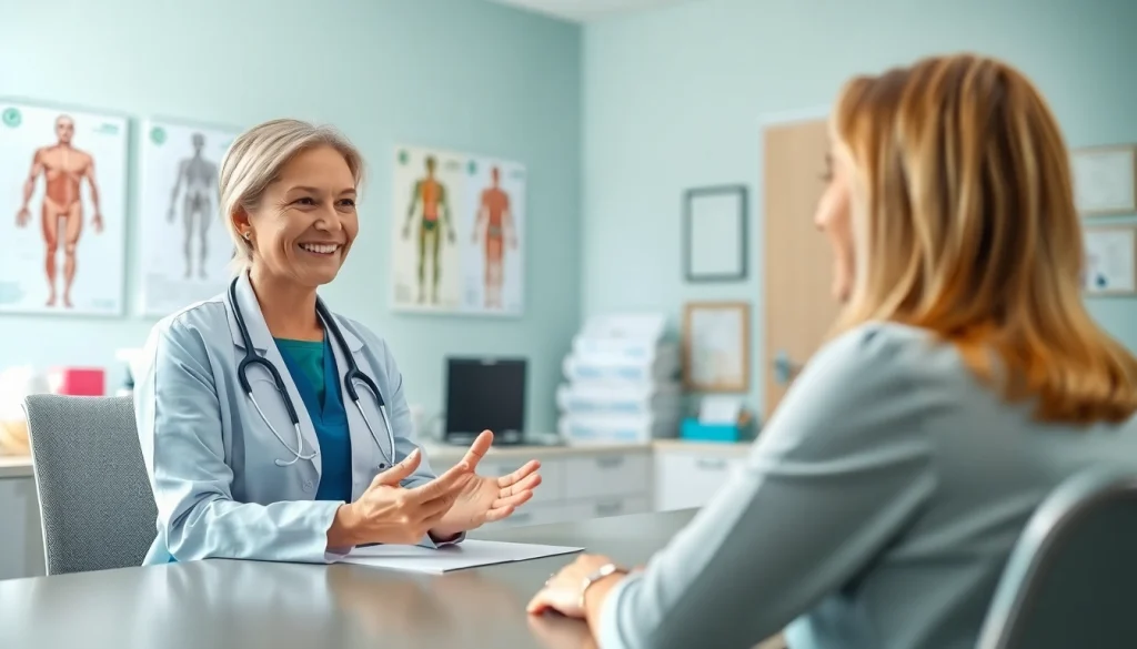 Patient receiving guidance on Bioidentical hormone therapy from a trusted healthcare provider.