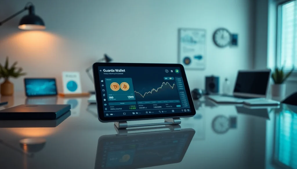 Utilize the guarda wallet's secure features while managing cryptocurrencies smoothly on a modern device.