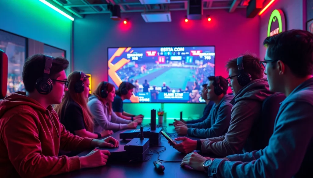 matador168 menampilkan sekelompok gamer yang berfokus pada kompetisi esports yang mendebarkan