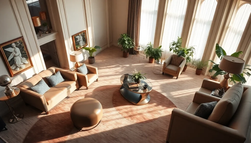 Descubre el lujoso interior inspirado en luxury12 con muebles elegantes y decoración exquisita.